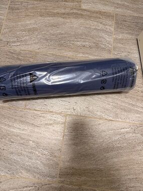 navy blue beach body foam roller